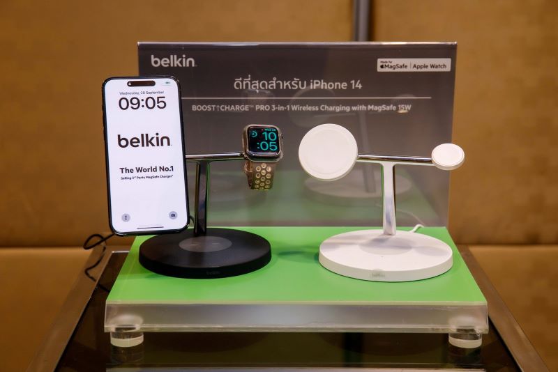 Belkin เอาใจสาวกไอโฟน จัดเต็มอุปกรณ์เสริมสำหรับ iPhone 14