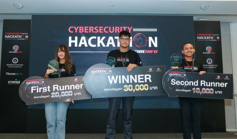 พระจอมเกล้าเจ้าคุณทหารลาดกระบัง ชนะ “Cybersecurity Hackathon by SECUREiNFO”