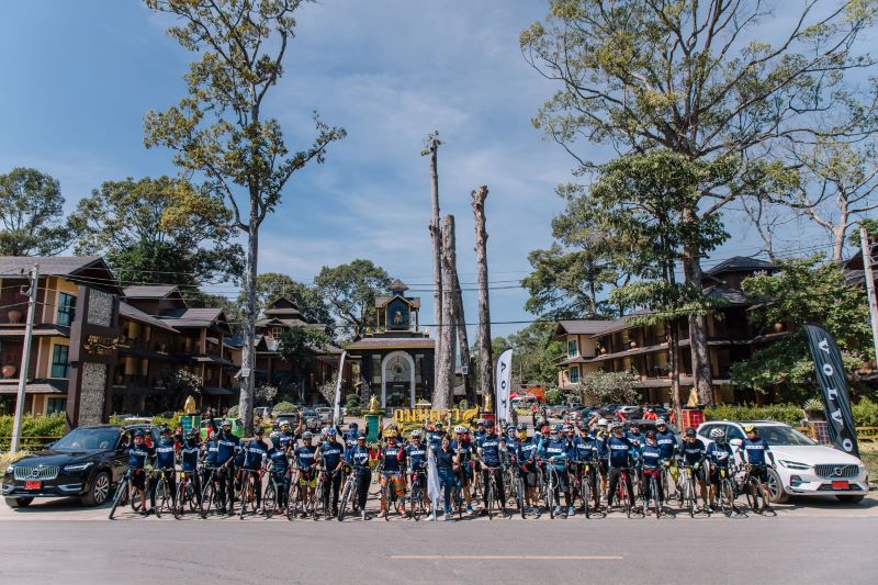 วอลโว่คาร์ประเทศไทย จัดกิจกรรมปั่นจักรยานเส้นทางธรรมชาติ