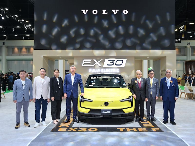 ทดลองขับ “Volvo EX30” ครั้งแรกในไทย งานมอเตอร์โชว์ ครั้งที่ 45